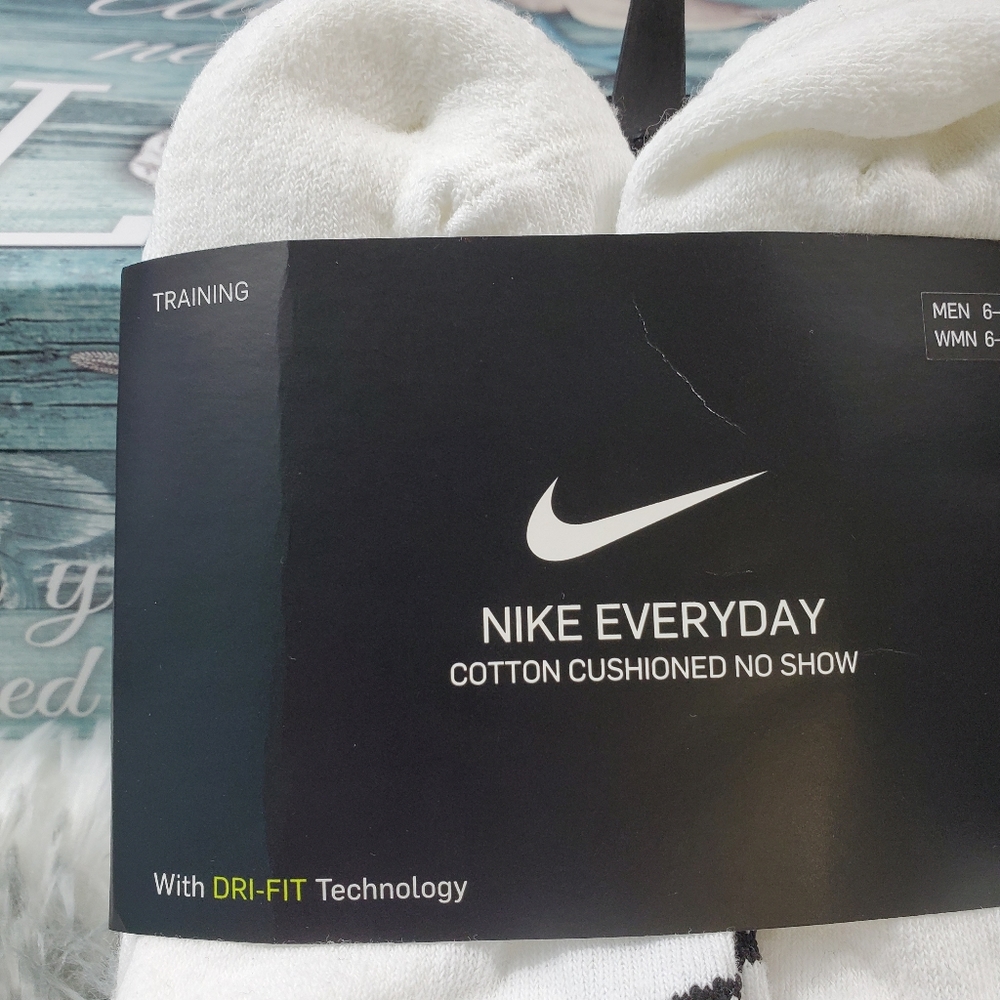 Nike Everyday cotton cushioned no show socks - Picture 6 of 7